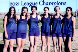 2021 Girls Cross Country League Champions